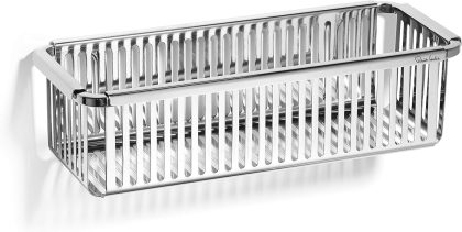 Robert Welch Burford Shower Basket Single. Made from stainless steel. Easy to clean.