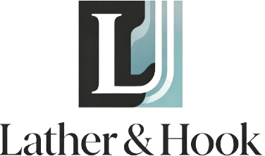 Lather & Hook Logo